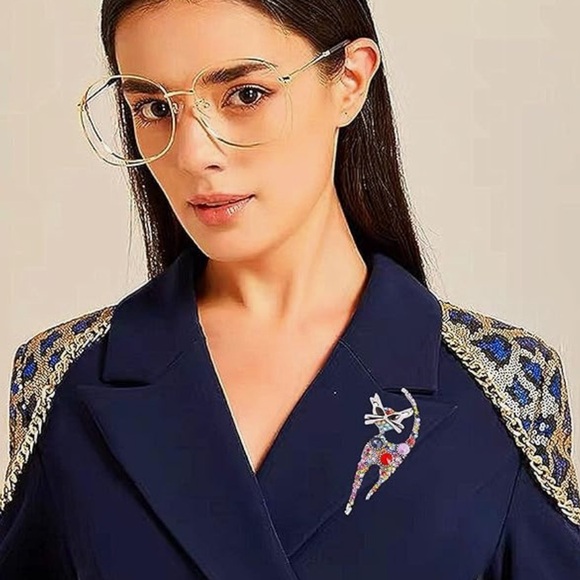 cat brooch and necklace - Picture 5 of 8